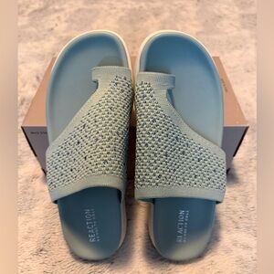 Kenneth Cole Reaction Sky Blue Slide Sandals